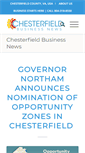 Mobile Screenshot of chesterfieldbusinessnews.com